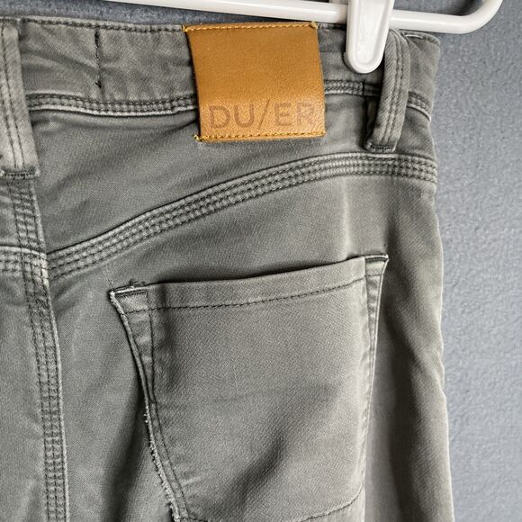 DU/ER Pants Mens 28x32 N2X Relaxed Taper DUER No Sweat‎ Gull Nature2X MFNR1002 - Picture 9 of 11